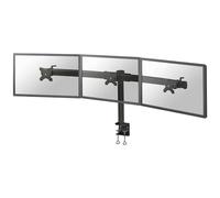 Soporte de monitor Neomounts FPMA-D700D3 para 3 pantallas, ajuste manual, VESA 100x100, negro