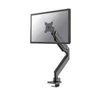 Newstar Soporte de escritorio para monitor - Soporte para televisor (Abrazadera, 16 kg, 25,4 cm (10"), 124,5 cm (49"), 100 x 100 mm, Negro)