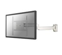 Newstar Soporte de pared médico para monitor/TV - Soporte de pared para pantalla plana (10 kg, 25,4 cm (10"), 101,6 cm (40"), 100 x 100 mm, 400 x 400 mm, Blanco)