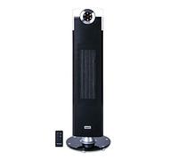 NEWTECK-Calefactor Cerámico Rhapsody, Termoventilador de Torre, 2500W, Temperatura Ajustable hasta 35º, Temporizador 12h. Oscilación 76º, Silencioso, Velocidad 1.6m/s, Mando a Distancia y Panel Táctil