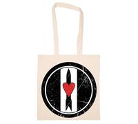 Newtee Amor Y Cohetes Totebag Beige Bolsa De Algodón Reutilizable Ecológica Beige Totebag Eco Friendly Reusable Cotton Bag