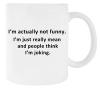 Newtee En Realidad No Soy Gracioso Bolsa De Gimnasio Taza De Cerámica Blanca Para Taza De Café Para Té White Ceramic Mug For Coffee Cup For Tea