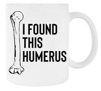 Newtee Encontré Este Húmero Bolsa De Gimnasio Taza De Cerámica Blanca Para Taza De Café Para Té White Ceramic Mug For Coffee Cup For Tea