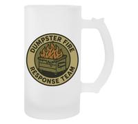 Newtee Equipo De Respuesta Ante Incendios En Contenedores De Basura Taza Transparente De Vaso De Cerveza Con Asa Beer Glass Transparent Mug With Handle