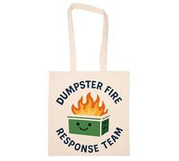 Newtee Equipo De Respuesta Ante Incendios En Contenedores De Basura Totebag Beige Bolsa De Algodón Reutilizable Ecológica Beige Totebag Eco Friendly Reusable Cotton Bag