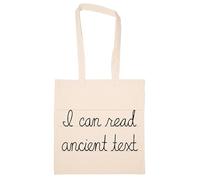 Newtee Escritura A Mano Que Puedo Leer Antigua Totebag Beige Bolsa De Algodón Reutilizable Ecológica Beige Totebag Eco Friendly Reusable Cotton Bag