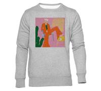 Newtee Está Bien Tener Miedo Sudadera Cuello Redondo Gris Unisex Unisex Grey Sweatshirt Crewneck