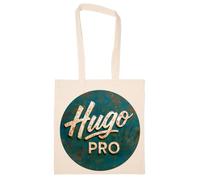 Newtee Hugo Pro Bolsa Tote Beige Ecológica Reutilizable de Algodón Beige Totebag Eco Friendly Reusable Cotton Bag