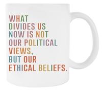 Newtee Lo Que Nos Divide Ahora No Es Bolsa De Gimnasio Taza De Cerámica Blanca Para Taza De Café Para Té White Ceramic Mug For Coffee Cup For Tea