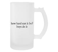 Newtee ¿Qué Tan Difícil Puede Ser? Los Chicos Lo Hacen Taza Transparente De Vaso De Cerveza Con Asa Beer Glass Transparent Mug With Handle