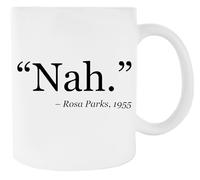 Newtee Rosa Parks 1955: Un Ejemplo Inspirador De Derechos Civiles Bolsa De Gimnasio Taza De Cerámica Blanca Para Taza De Café Para Té White Ceramic Mug For Coffee Cup For Tea