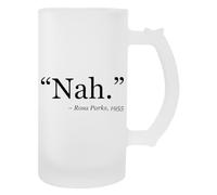 Newtee Rosa Parks 1955: Un Ejemplo Inspirador De Derechos Civiles Taza Transparente De Vaso De Cerveza Con Asa Beer Glass Transparent Mug With Handle
