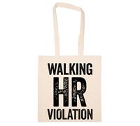 Newtee Violación De La Normativa Sobre Caminar Totebag Beige Bolsa De Algodón Reutilizable Ecológica Beige Totebag Eco Friendly Reusable Cotton Bag