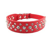 Newtensina Animales Collar Bling Collar de Cachorros Collar de Perro Lindo con Diamante para niñas