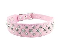 Newtensina Animales Collar Bling Collar de Cachorros Collar de Perro Lindo con Diamante para niñas