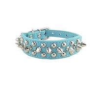 Newtensina Elegante Collar de Perro Punk Collar de Perro Tachuelas Collar de Perro para Perros