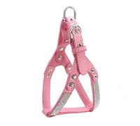 Newtensina Moda Perro arnes con Diamante Bling Linda Perro arnes Cachorros arnes para Perro
