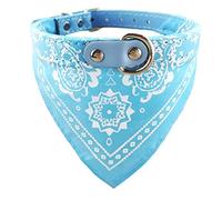 Newtensina Perro de la Moda Bandana Collar Collar de Perro Boy Pañuelo Medio Perrito Pañuelo con Cuello para Perros
