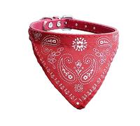 Newtensina Perro de la Moda Bandana Collar Collar de Perro Boy Pañuelo Medio Perrito Pañuelo con Cuello para Perros