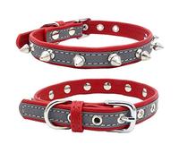 Newtensina Pinchos Collar de Perro Reflexivo Perrito Collar para Perros pequeños