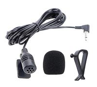 NewTH Car Micrófono 3,5 mm Mic con Montaje Externo para Coche Vehículo Unidad Principal del Bluetooth Habilitado Audio Estéreo Radio GPS DVD