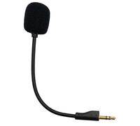 NewTH Micrófono de juego de repuesto compatible con Logitech G PRO X2, G PRO X Wireless y G Pro con cable auriculares para juegos con cable desmontable con cancelación de ruido, micrófono transparente