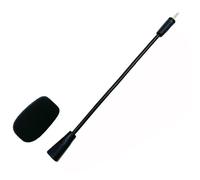 NewTH Micrófono de juego de repuesto para auriculares Turtle Beach Ear Force PX4 PX5 PX51 XP300 XP400 XP500 XP510 X4 X41 X42 500X, micrófono de juego transparente desmontable con cancelación de ruido,