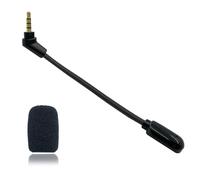 NewTH Micrófono de repuesto para Kingston HyperX Cloud Flight/Flight S, micrófono inalámbrico con cancelación de ruido para PS4, PS5, computadora, PC, auriculares para juegos, conector de 3,5 mm