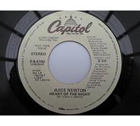 Newton, Juice Heart Of The Night 7" Capitol PB5192 EX 1982 US pressing, demo