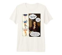 Newton Thicc Atracción Física Nerd Anime Meme Camiseta Premium