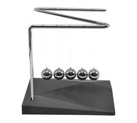 Newton's Cradle Balance Balls - Juguete profesional de escritorio de péndulo premium, artilugios científicos geniales, demostrador de física de bola de acero, accesorios educativos de escritorio para