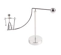 Newtons Péndulo Cuna Hombrecito Decoración de Escritorio Juguetes Educativos Metal Surf o Esquí Hombre Bolas Equilibradas Física Ciencia Escritorio Juguete para Oficina Regalos (El principito del