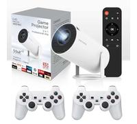 Newtopend Cinemaster Pro 4K Proyector inteligente M300 Max, Lunoosh LCD para juegos retro y juegos P30 Max