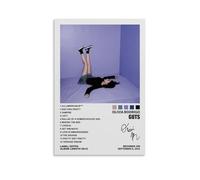 NEWTRASI Póster de Olivia Rodrigo Guts para portada de álbum, pósteres e impresiones en lienzo, 30 x 45 cm, sin marco, estilo 2