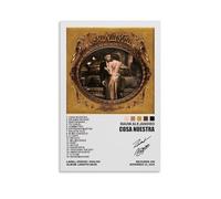 NEWTRASI Póster de Rauw Alejandro de Cosa Nuestra Music para portada del álbum de música de 30 x 45 cm, estilo 2