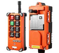 NEWTRY Control Remoto de grúa inalámbrica 12V, transmisor Receptor para la grúa de elevación Industrial (transmisor + Receptor DC 12V)