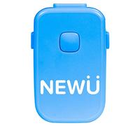 NewU Alarma de enuresis con 8 tonos fuertes, vibraciones fuertes alarma de enuresis para enuresis para niños y niñas con sueño profundo