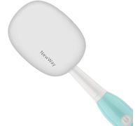 NewWay Mini cepillo de dientes cubierta recargable viaje cepillo de dientes caso con soporte para Houshold y Traving o viaje de negocios blanco