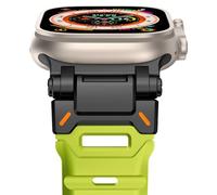 NewWays Compatible con Apple Watch pulsera de 49 mm, 46 mm, 45 mm, 44 mm, 42 mm (serie 3 2 1), correa suave de silicona deportiva FKM para iWatch Ultra 3 2 1 Series 11 10 9 8 7 6 5 4 3 2 1 SE