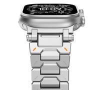 NewWays Correa de metal compatible con correas de Apple Watch de 49 mm, 46 mm, 45 mm, 44 mm, 42 mm, para mujeres y hombres, correa de repuesto magnética milanesa para iWatch Ultra 2/Ultra Series 10 9