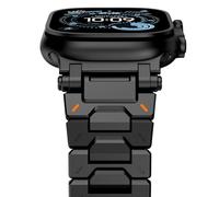 NewWays Correa de metal compatible con correas de Apple Watch de 49 mm, 46 mm, 45 mm, 44 mm, 42 mm, para mujeres y hombres, correa de repuesto magnética milanesa para iWatch Ultra 2/Ultra Series 10 9