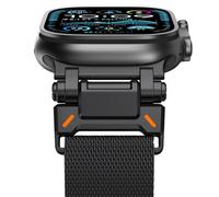 NewWays Correa de metal compatible con correas de Apple Watch de 49 mm, 46 mm, 45 mm, 44 mm, 42 mm (Series 3 2 1), correa de repuesto magnética milanesa para iWatch Ultra 3 2 1 Series 11 10 9 8 7 6 5