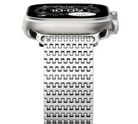 NewWays Pulsera milanesa compatible con Apple Watch 42 mm (serie 11/10) 41 mm 40 mm 38 mm, acero inoxidable magnético metal correa de repuesto para iWatch Series 11 10 9 8 7 6 SE 5 4 3 2 1 hombre y