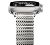 NewWays Pulsera milanesa compatible con Apple Watch 42 mm (serie 11/10) 41 mm 40 mm 38 mm, acero inoxidable magnético metal correa de repuesto para iWatch Series 11 10 9 8 7 6 SE 5 4 3 2 1 hombre y