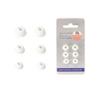 Newwyt Antideslizante Impermeable Reemplazar Tapones para los oídos Almohadillas para los oídos Juego de Almohadillas de Silicona para Auriculares en la Oreja Auriculares Tapa para Nada Oreja