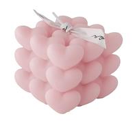 Newwyt Vela Perfumada en Forma de Cubo Vela de Cera de Soja Decorativa para el hogar Burbuja de Cubo para Aromas y Regalos de cumpleaños