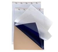 NEWYES 100 hojas de papel de transferencia de tatuajes, papel de plantilla de tatuaje tamaño A4 y 4 capas de papel de transferencia térmica para impresora de tatuajes DIY
