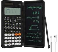 NEWYES Calculadora científica Recargable, con Tableta de Escritura y bolígrafo, 552 Funciones para Estudiantes y Profesionales en matemáticas, física e ingeniería