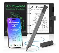 NEWYES SyncPen 4.0 - Cuaderno Digital & Pizarra Digital & Bolígrafo Inteligente, Sincronización y Reconocimiento en 73 Idiomas, 6 Recargas, Ideal para Apuntes de Clase y Minutas de Reuniones