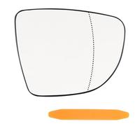 NewZC Cristal Retrovisor Derecho para Renault Clio 4 2012-2019/Captur 2013-2020/Zoe 2012-2020 - Lado del Pasajero Espejo Retrovisor Coche Exterior Reemplazo con Herramientas de Palanca Automóviles